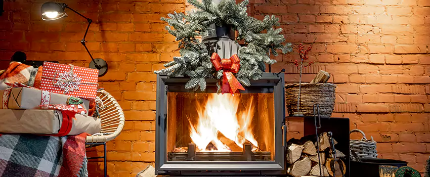 Travis Industries Linear Gas Fireplace Installation in Wadsworth, Ohio