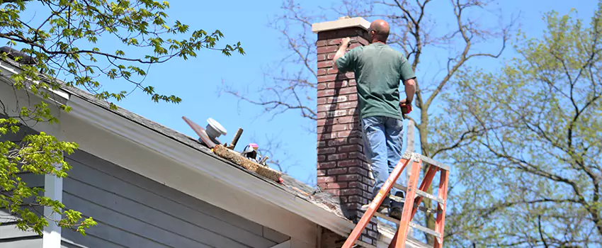 Vinyl and PVC Chimney Flashing Installation in Wadsworth, OH